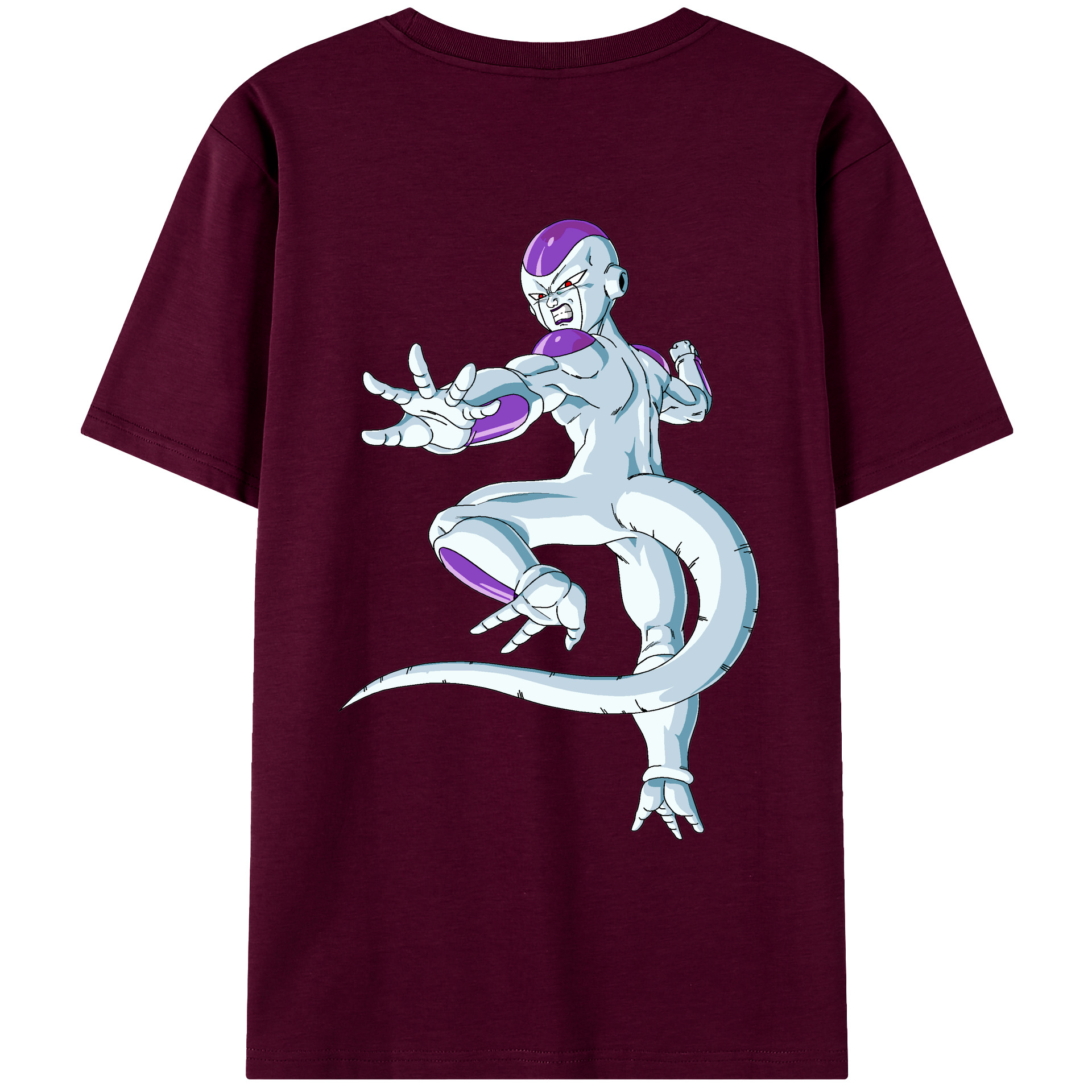 （画像用） ドラゴンボール フリーザ DRAGON BALL Frieza レディース半袖Tシャツ(バックプリント)